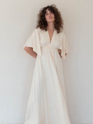 Long Caftan - Cream