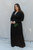 Long Sleeve Full Length Caftan - Plus Size