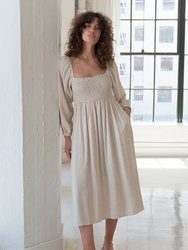 Louise Dress - Natural - Natural