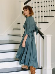 Mid-Length Caftan Dress - Extended