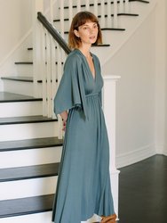 Mid-Length Caftan Dress - Extended