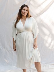 Mid-Length Caftan - Plus Size