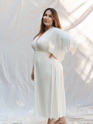 Mid-Length Caftan - Plus Size