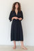 Mid-Length Caftan - Black