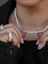 Diamante Tennis Necklace