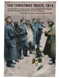 1914 Christmas Truce Tea Towel