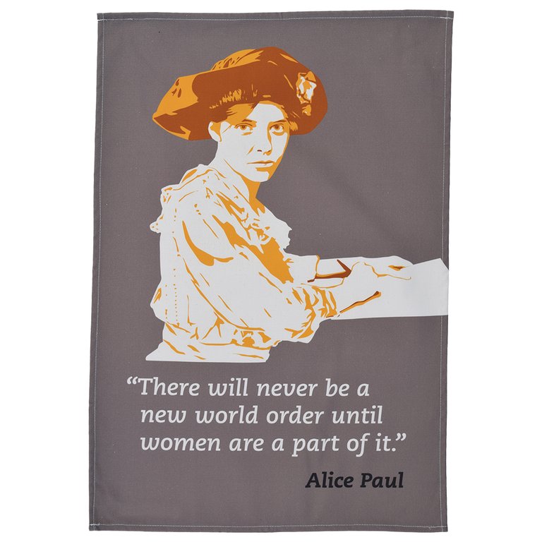 Alice Paul Tea Towel
