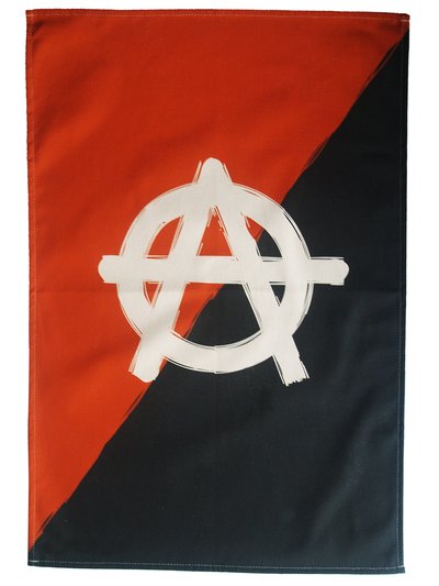Radical Tea Towel Anarchism Tea Towel product