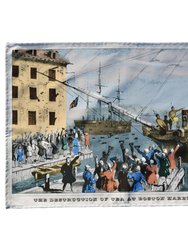 Boston Tea Party Tea Towel