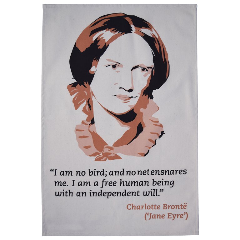 Charlotte Brontë Jane Eyre Tea Towel