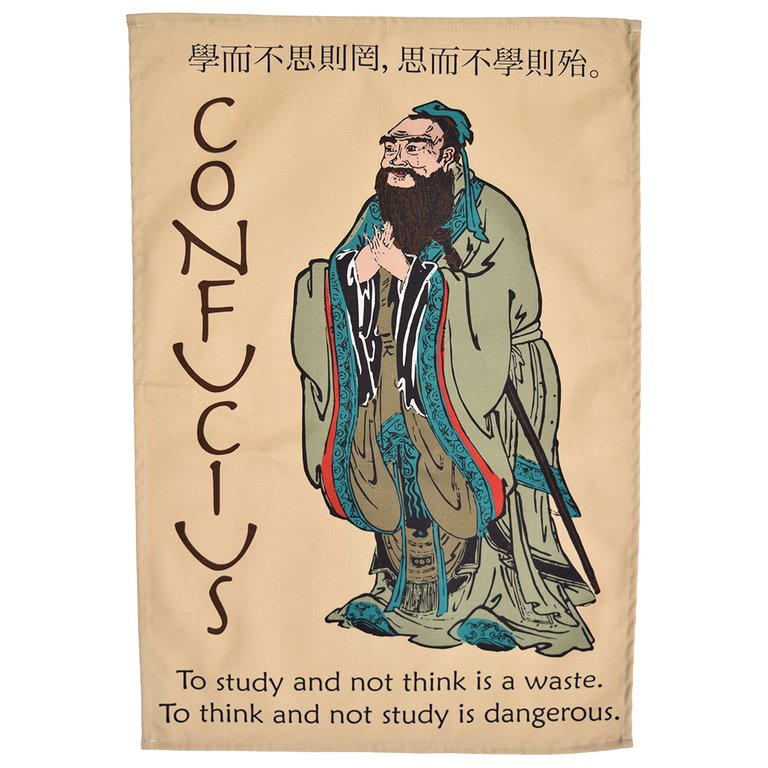 Confucius Tea Towel