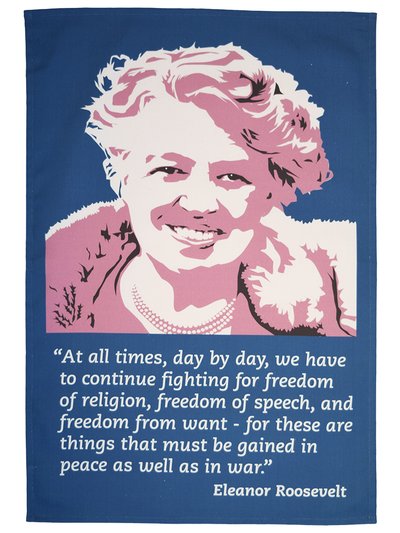 Radical Tea Towel Eleanor Roosevelt Tea Towel product