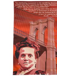 Emily Roebling & the Brooklyn Bridge Tea Towel
