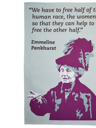 Emmeline Pankhurst Tea Towel