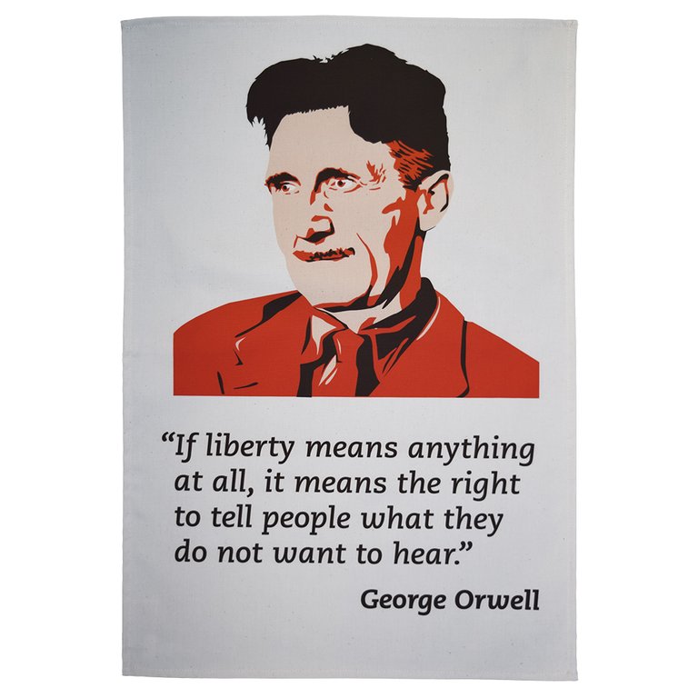 George Orwell Tea Towel