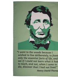 Henry David Thoreau Tea Towel