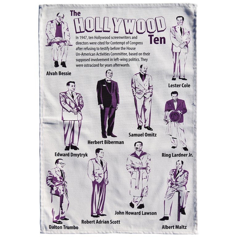 Hollywood Ten Tea Towel