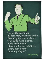 Huey Long Tea Towel