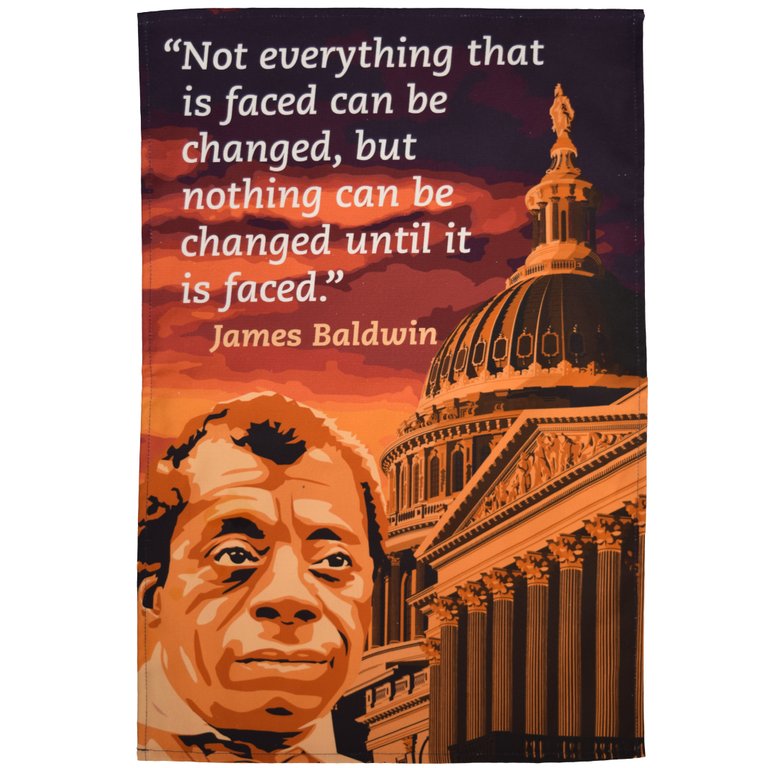 James Baldwin Tea Towel