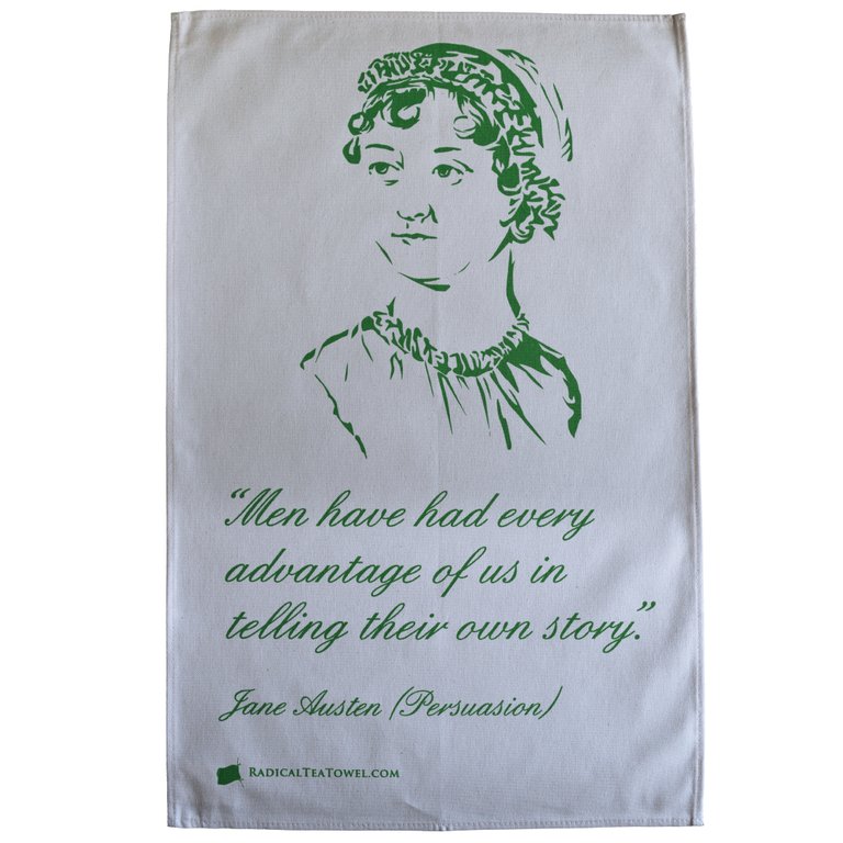 Jane Austen Tea Towel