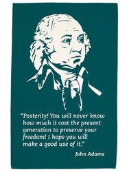 John Adams Tea Towel