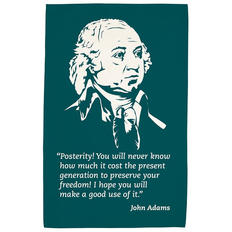 John Adams Tea Towel