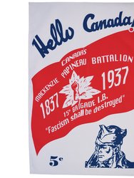 Mackenzie-Papineau Battalion Tea Towel