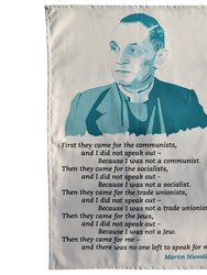 Martin Niemöller Tea Towel