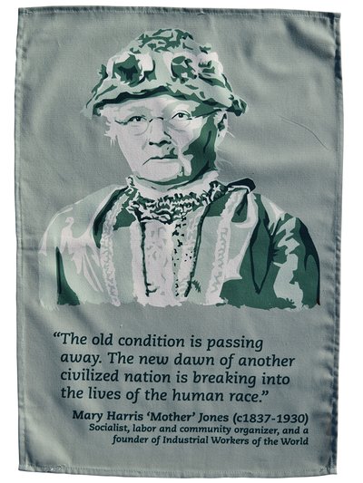 Radical Tea Towel Mother Jones Tea Towel product