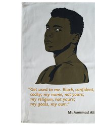 Muhammad Ali Tea Towel