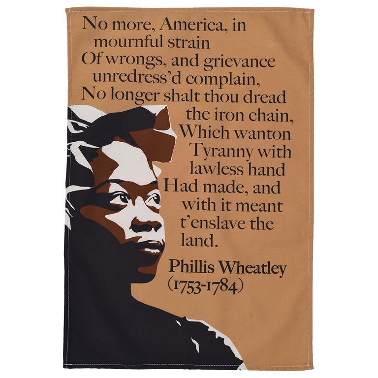 Phillis Wheatley Tea Towel