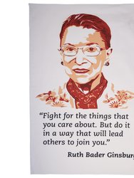 Ruth Bader Ginsburg Tea Towel