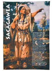 Sacagawea Tea Towel