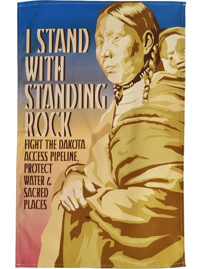 Radical Tea Towel Standing Rock Tea Towel product