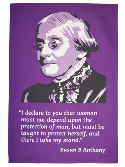 Radical Tea Towel Susan B. Anthony Tea Towel product