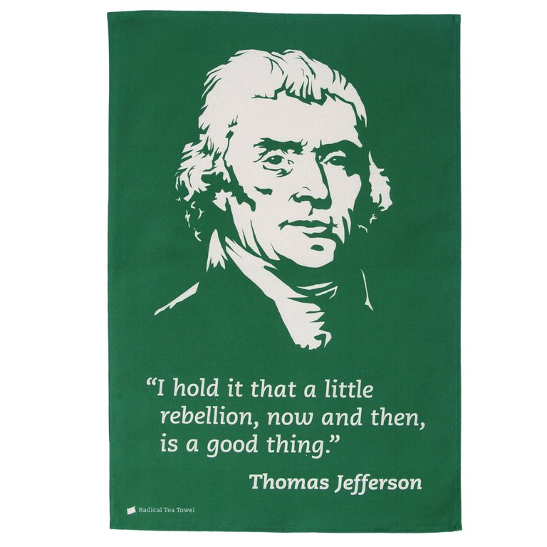 Thomas Jefferson Tea Towel