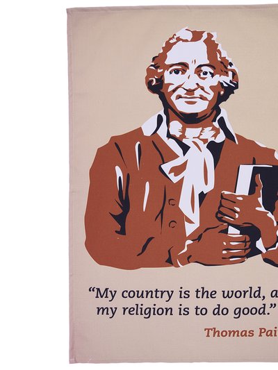 Radical Tea Towel Thomas Paine Tea Towel product