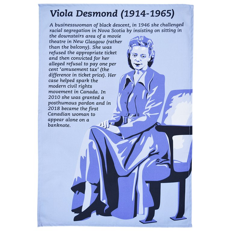 Viola Desmond Tea Towel