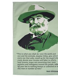 Walt Whitman Tea Towel