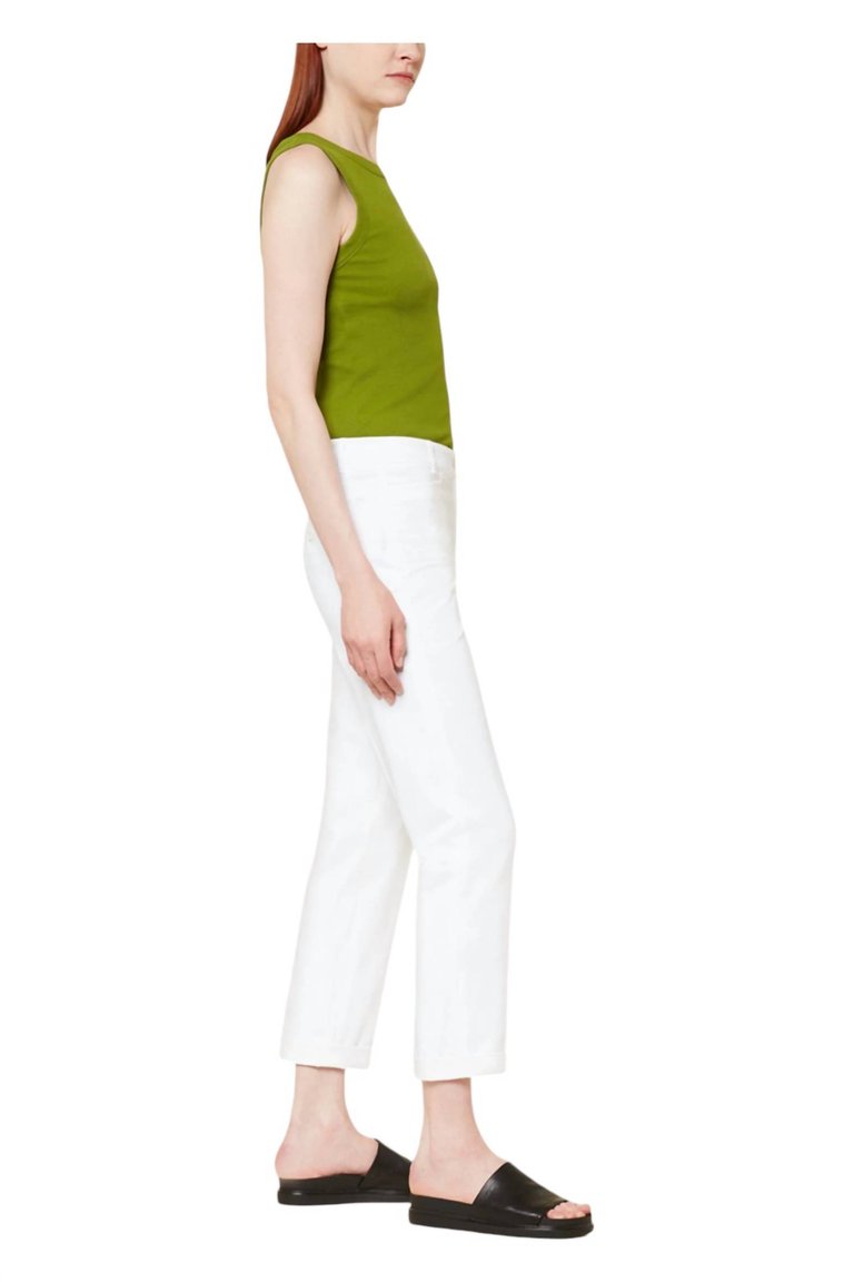 Ute 7/8 Pant In White