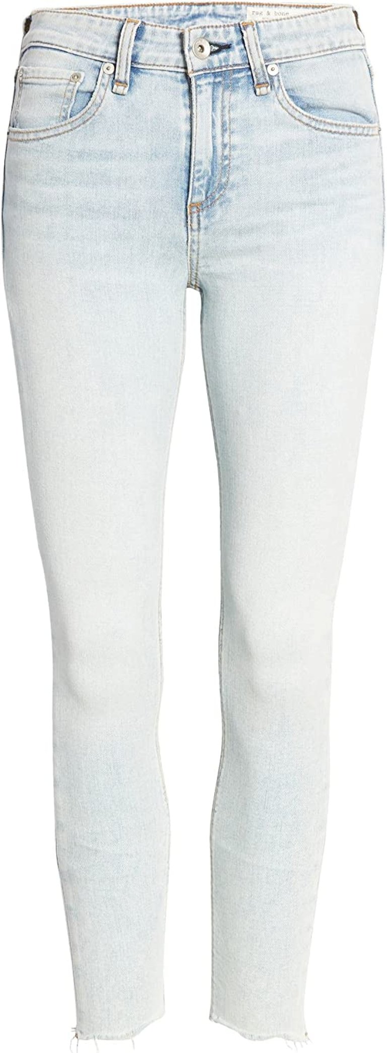 Cate Mid Rise Ankle Jeans Skinny Jade - Blue