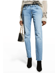 Dre Low-Rise Slim Boyfriend Tulip - Blue