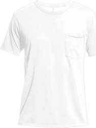 Men's Miles Tee White Pfd Short Sleeve T-Shirt - White