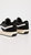 Men's Retro Court Lace Up Leather Suede Sneakers Shoes Black/White - Black/White