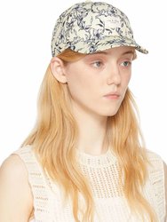 Addison Cap In Yellow Floral - Yellow Floral