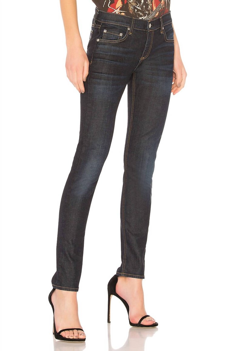 Dre High-Rise Slim Boyfriend Jeans In Beverlys