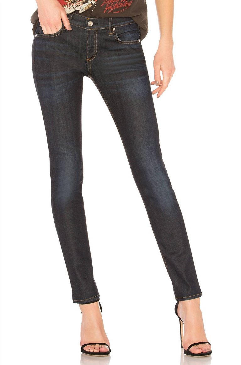 Dre High-Rise Slim Boyfriend Jeans In Beverlys - Beverlys