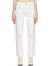 Harlow Ankle Jeans In Optic White - Optic White