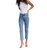 Nina High Rise Cigarette Jean In Calypso - Calypso