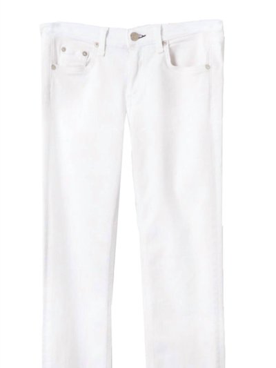 Rag And Bone New York Women Fringe Cropped Denim Jeans In White product